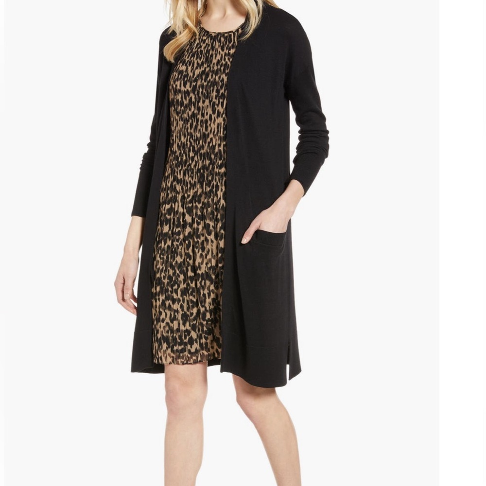 Halogen Black Women's Cardigan